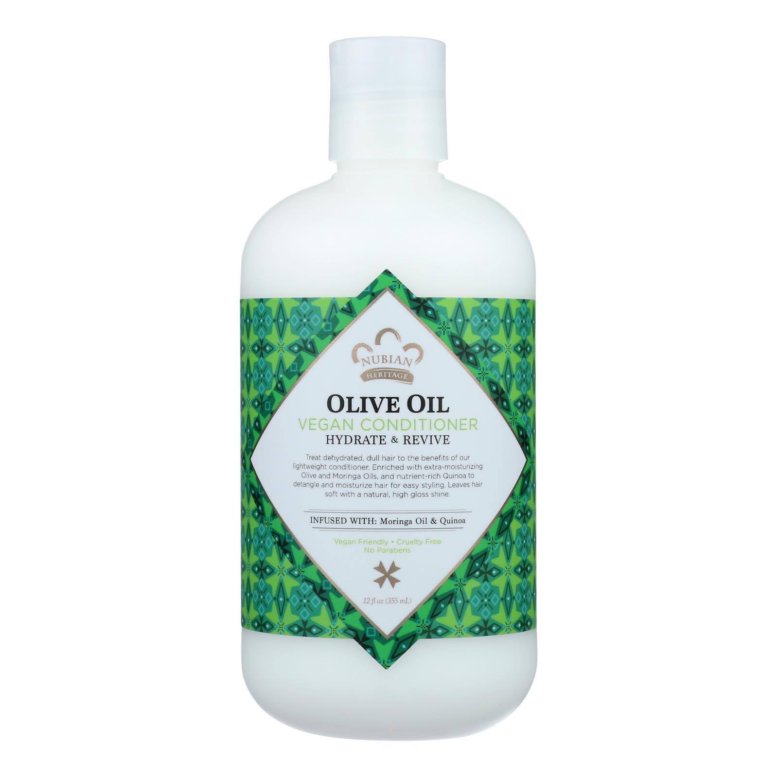 Nubian Heritage Olive Oil Vegan Conditioner - 12oz