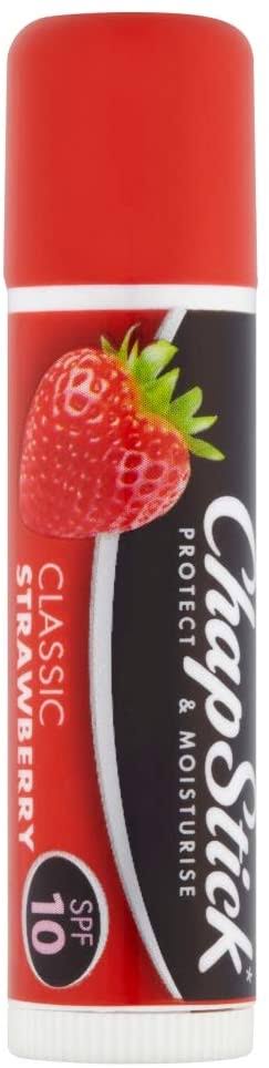 Chapstick Lip Balm - Strawberry Single