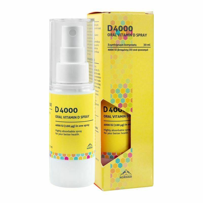 Sos Health D3000 Adult Oral Vitamin D Spray 30Ml