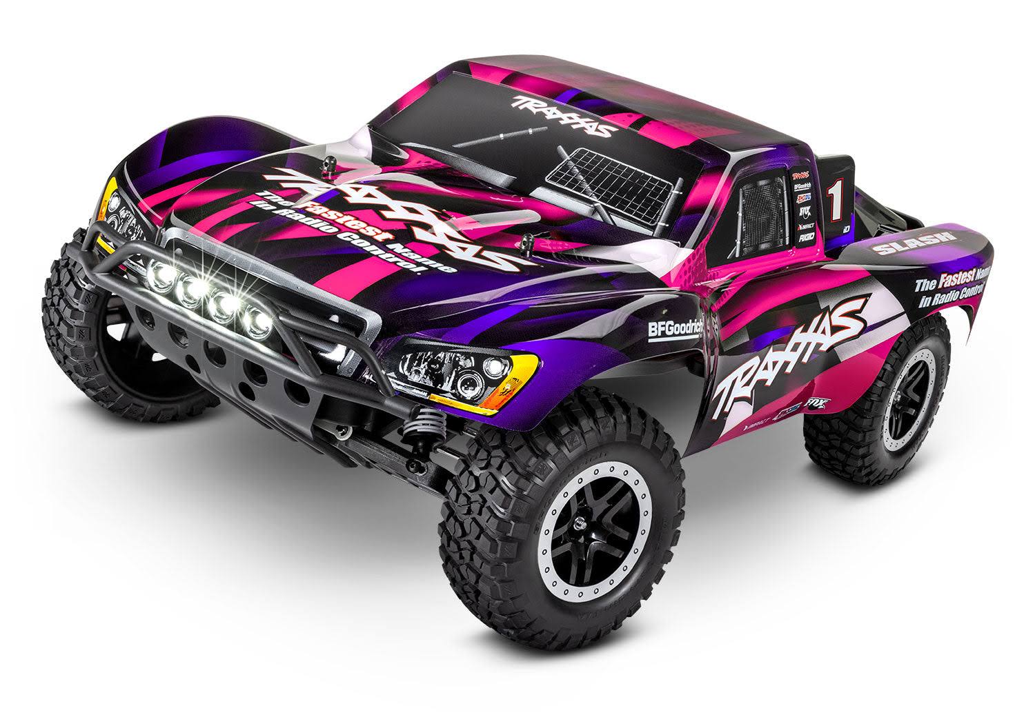 Slash: 1/10-Scale 2WD Short Course Racing Truck. Pink