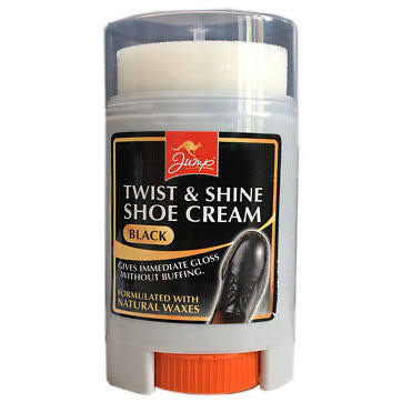 Jump Twist And Shine Shoe Cream - 50ml, Black