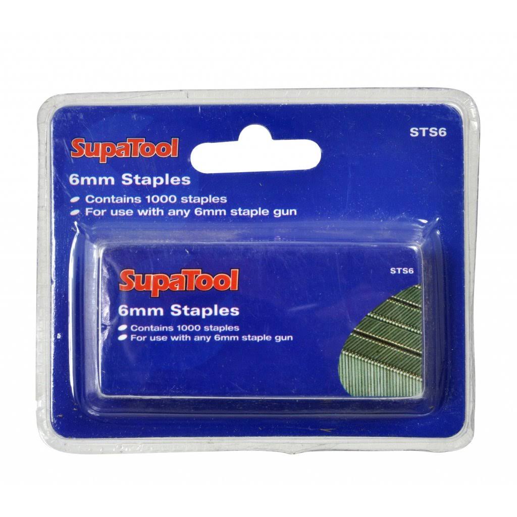 SupaTool Staples - 6mm