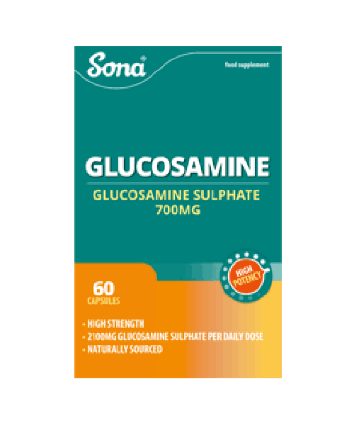 Sona Glucosamine Sulphate Capsules - Size-60 Capsules