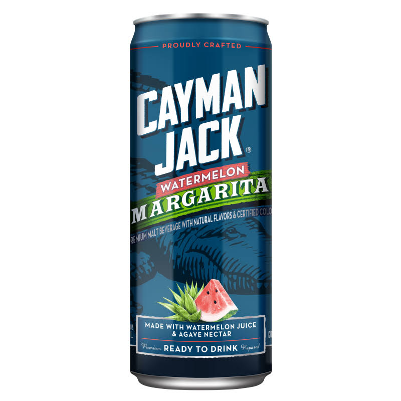Cayman Jack Watermelon Margarita Single 12oz Can 5.8% ABV