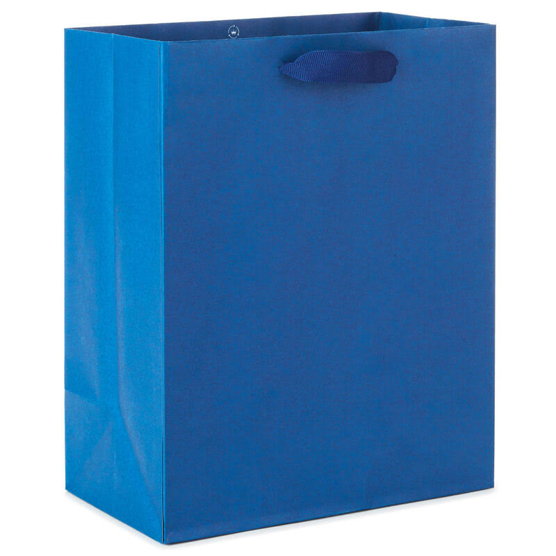 Hallmark 9.6" Medium Navy Blue Gift Bag