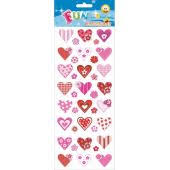 Hearts 914 Stickers 20s