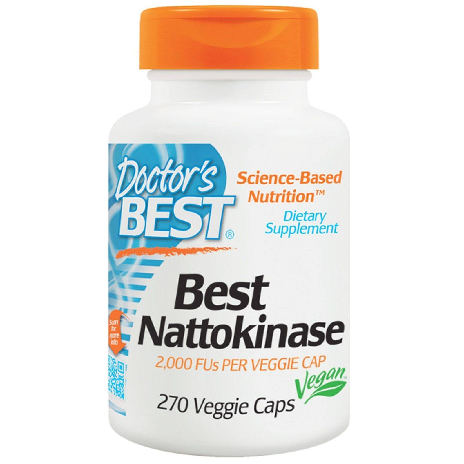 Doctor's Best Nattokinase Supplement - 270ct