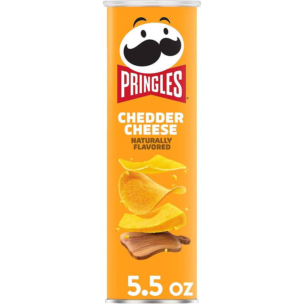 Pringles Potato Crisps Snacl - Cheddar Cheese, 5.5oz