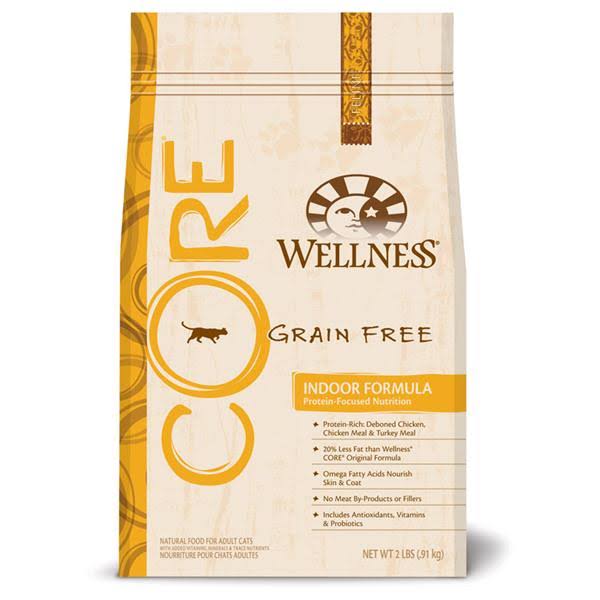 Wellness Core Natural Grain Free Dry Cat Food - Chicken and Turkey, 2lb