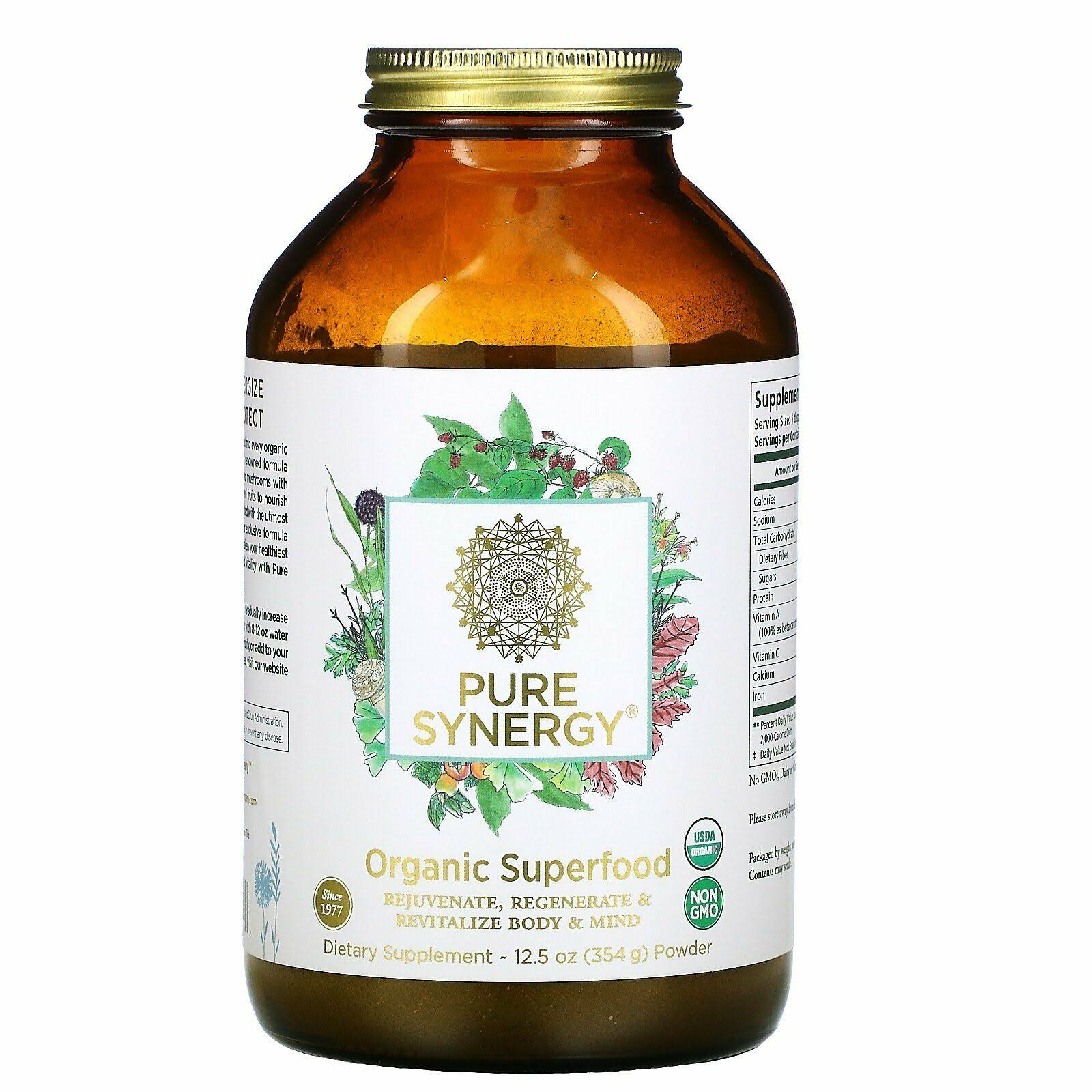 Pure Synergy, Organic Superfood Powder, 12.5 oz (354 g)