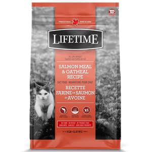 Lifetime Cat Treats - Salmon and Oatmeal, 6.5kg