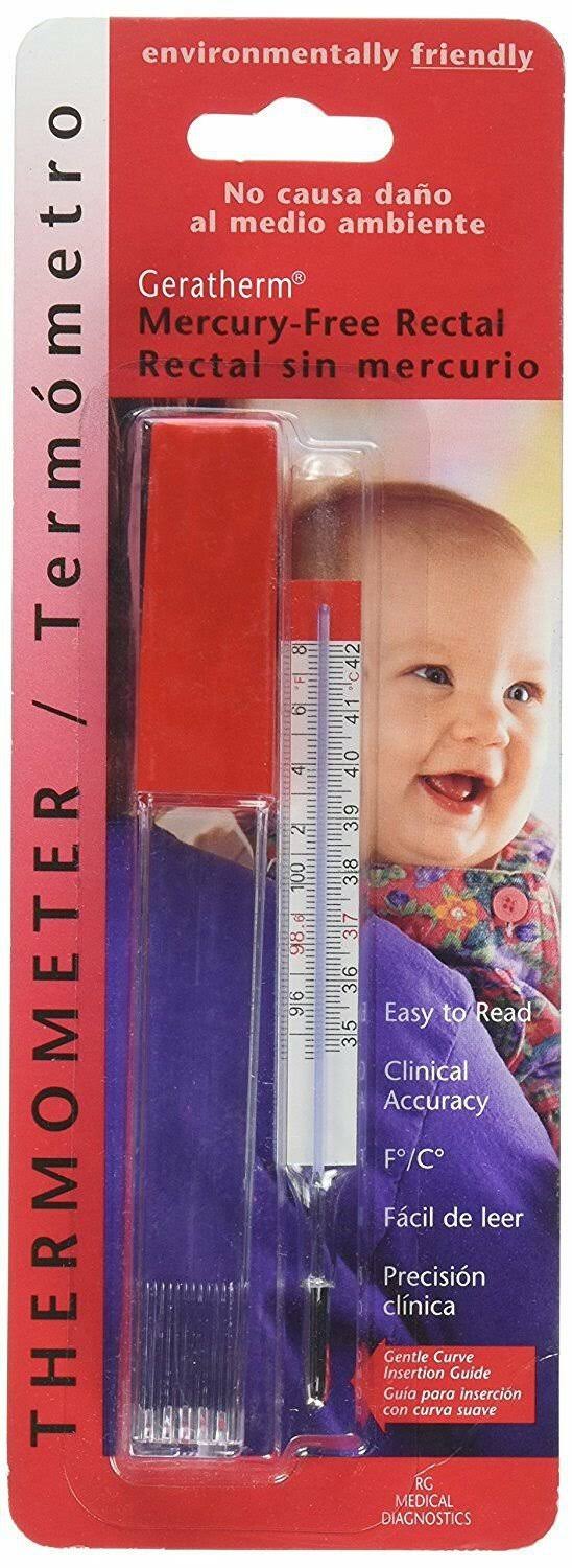 Geratherm Mercury Free Rectal Thermometer - for Temperature Measurement