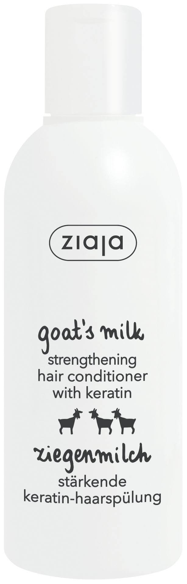 Ziaja Goat's Milk Strengthening Hair Conditioner with keratin