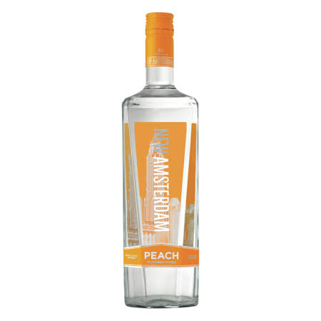 New Amsterdam Vodka, Peach - 1 l