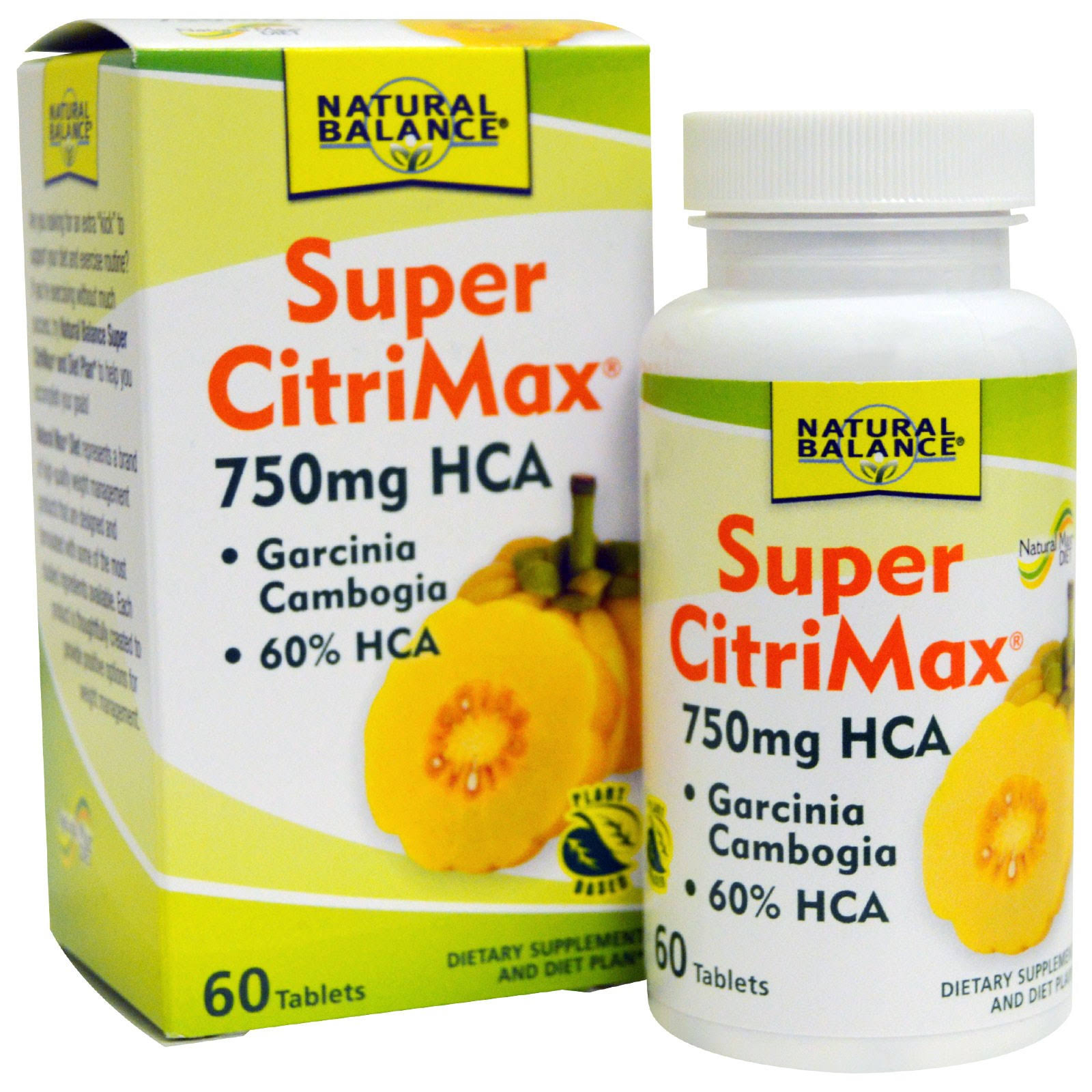 Natural Balance Super CitriMax - 60 Tablets, 750mg