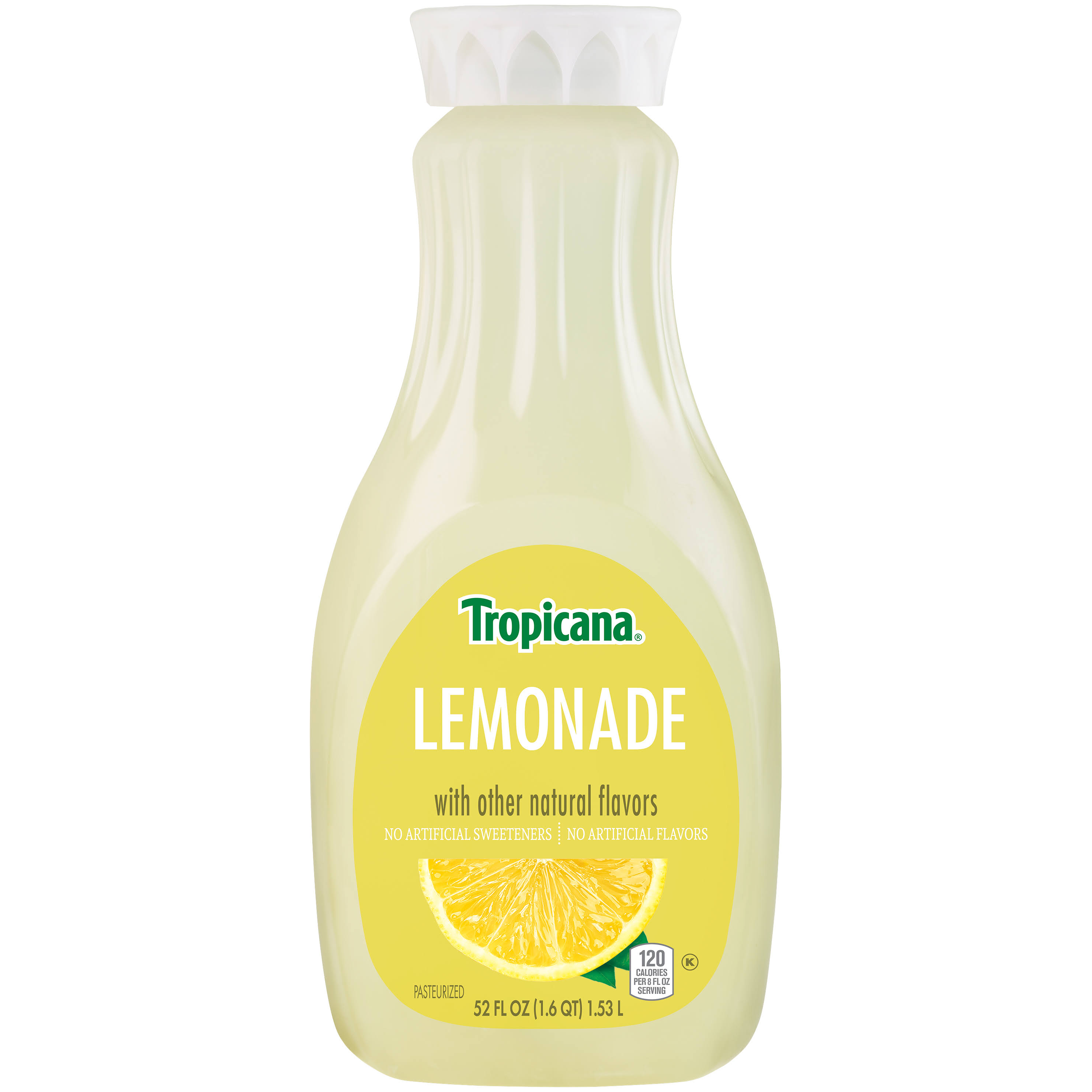 Tropicana Drink, Lively Lemonade - 52 fl oz