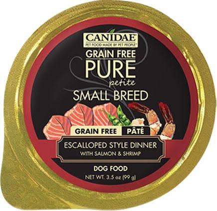 Canidae - Pure - Canidae Pure Petite Small Breed Pate Wet Food (Case of 12 ), SALMON/SHRIMP / 3.5 OZ