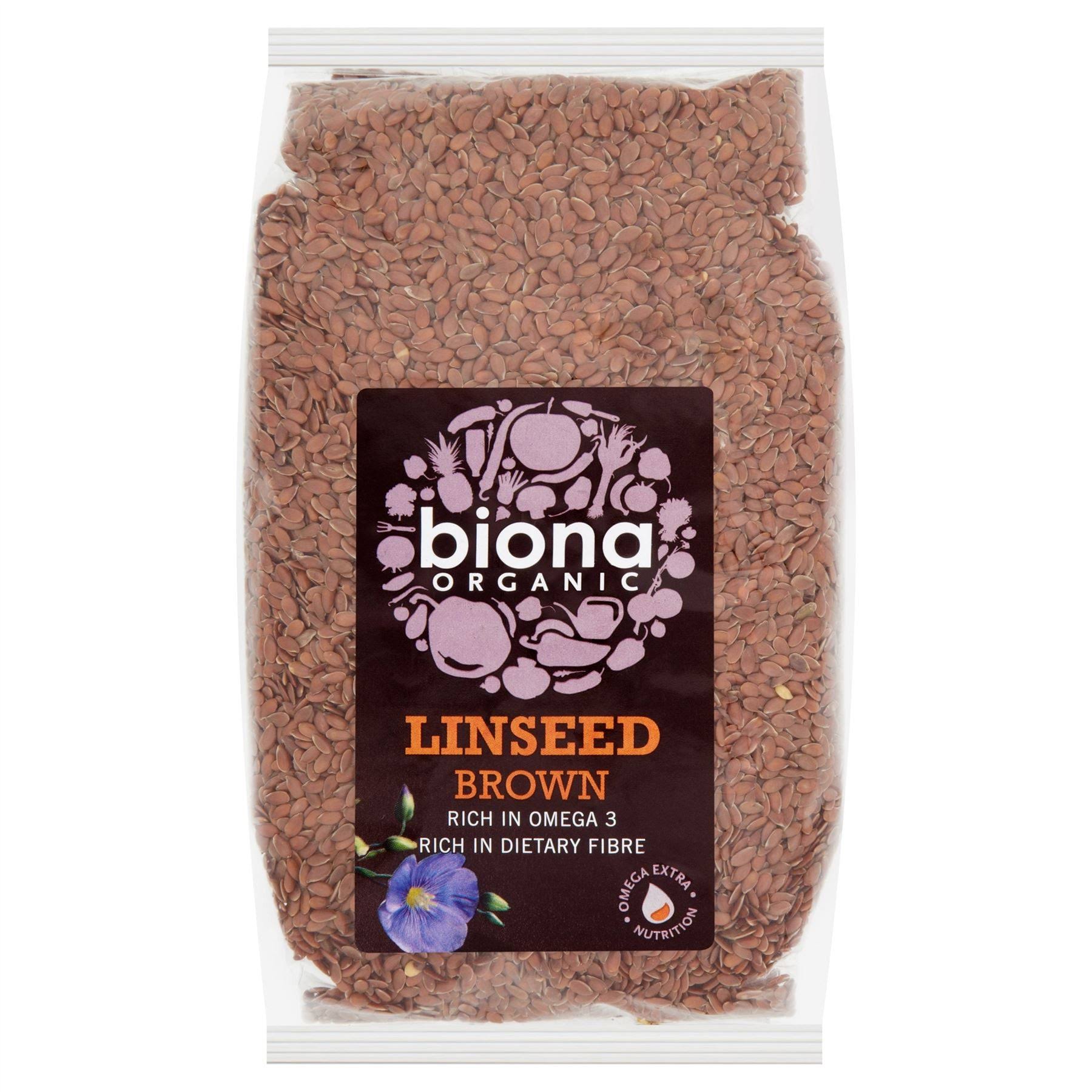 Biona Organic Linseed Brown 500 G
