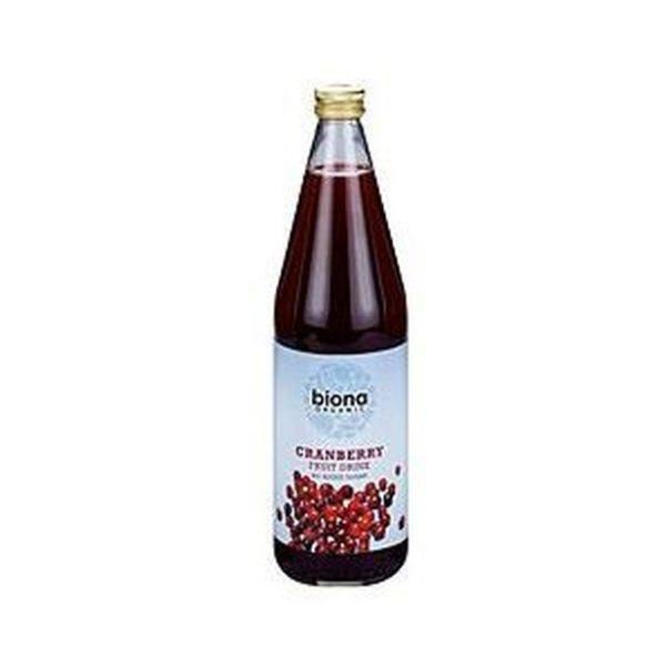 Biona Organic Fruit Drink - Cranberry, 750ml