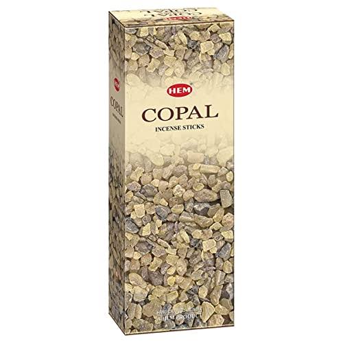 Copal - Box of Six 20 Stick Tubes - Hem Incense
