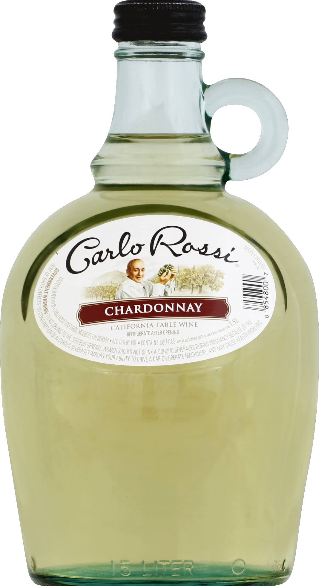 Carlo Rossi Chardonnay, California Table Wine - 1.5 l