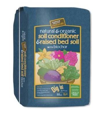 Soil Conditioner & Raised Bed Soil with Biochar, 3 Cu. ft.