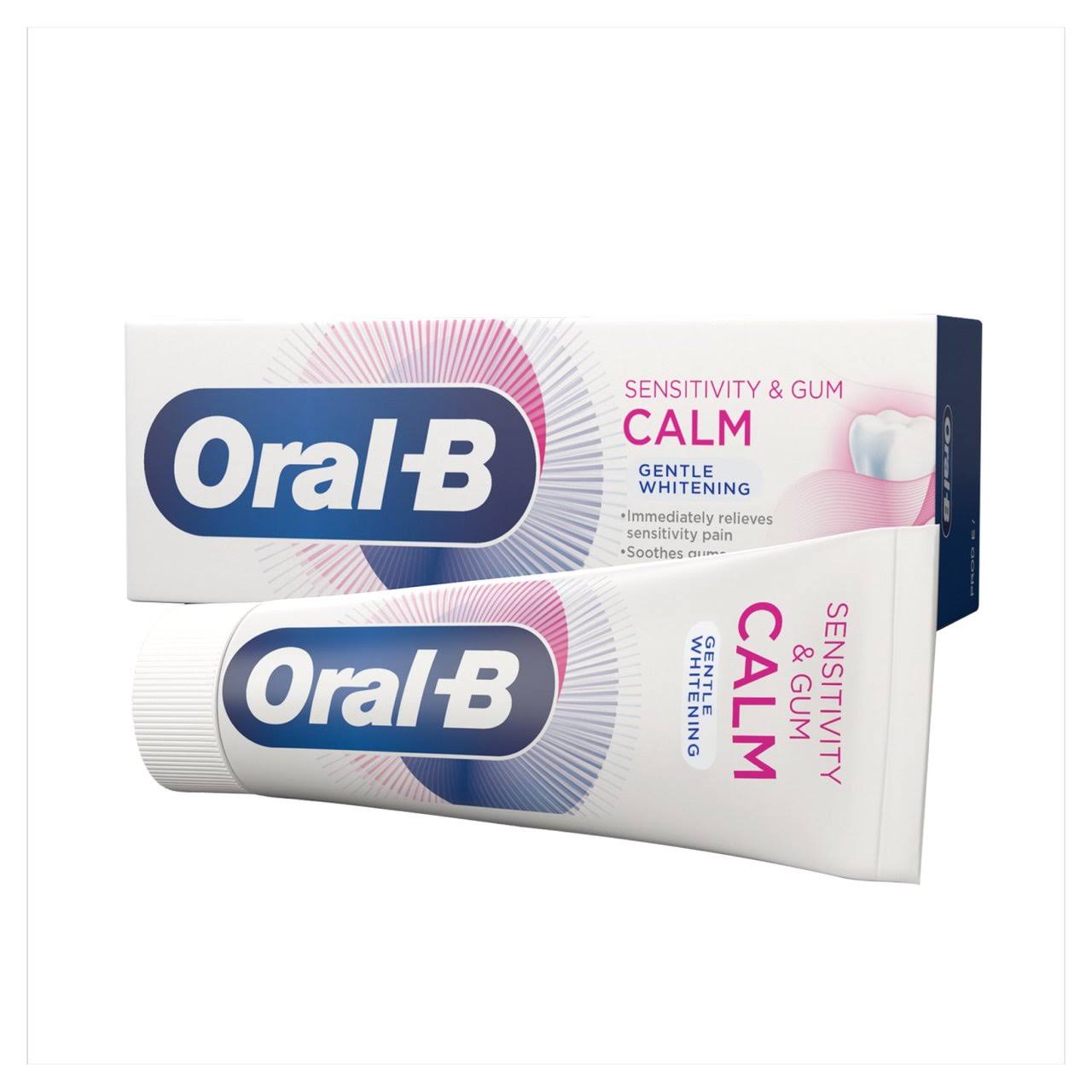 Oral B Toothpaste Calm Gentle Whitening 75ml
