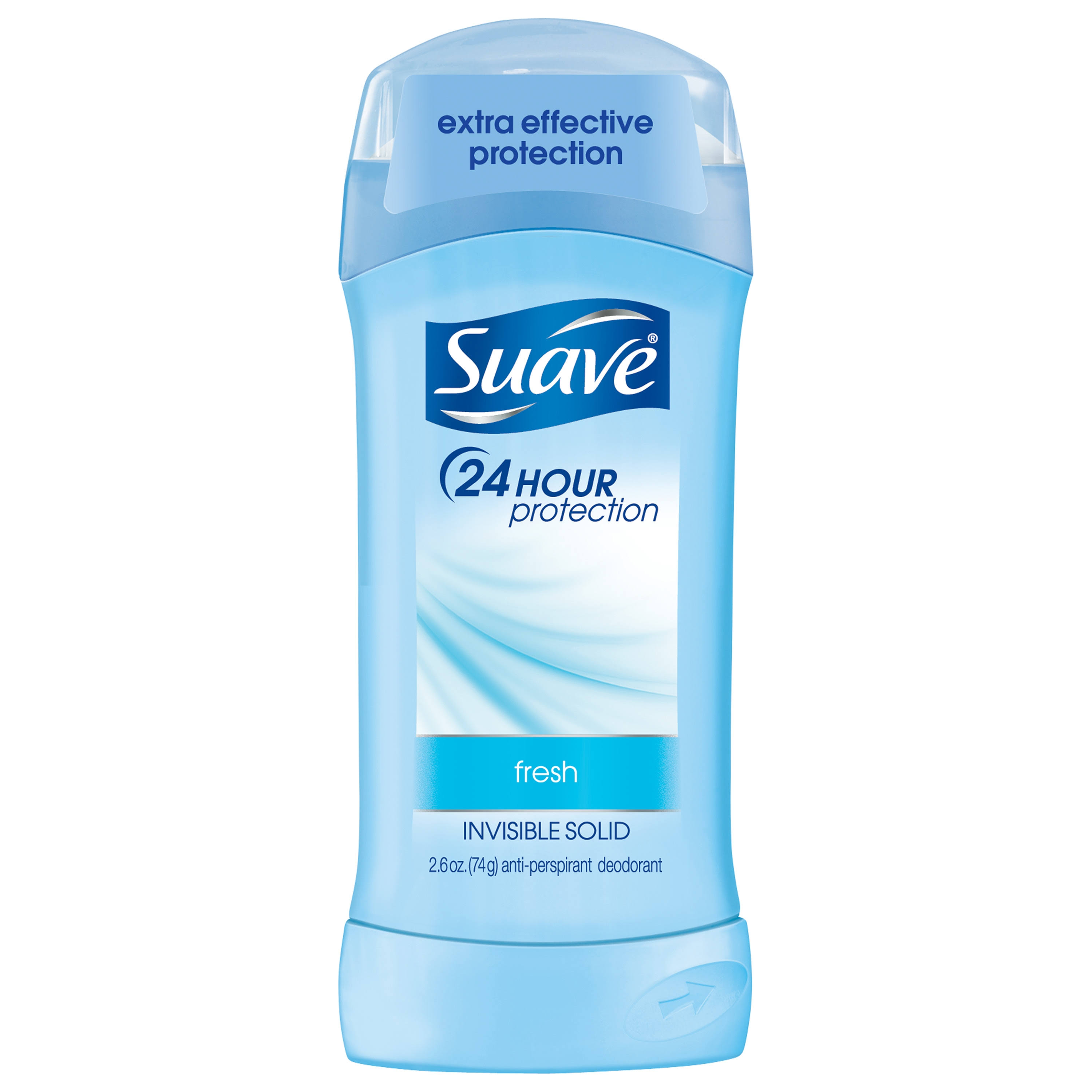 Suave Antiperspirant Deodorant - Fresh Invisible Solid, 2.6oz