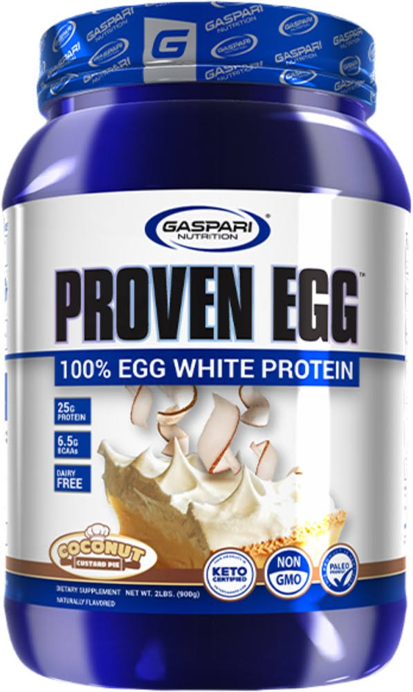 Gaspari Nutrition Proven Egg - 2lbs Coconut Custard Pie
