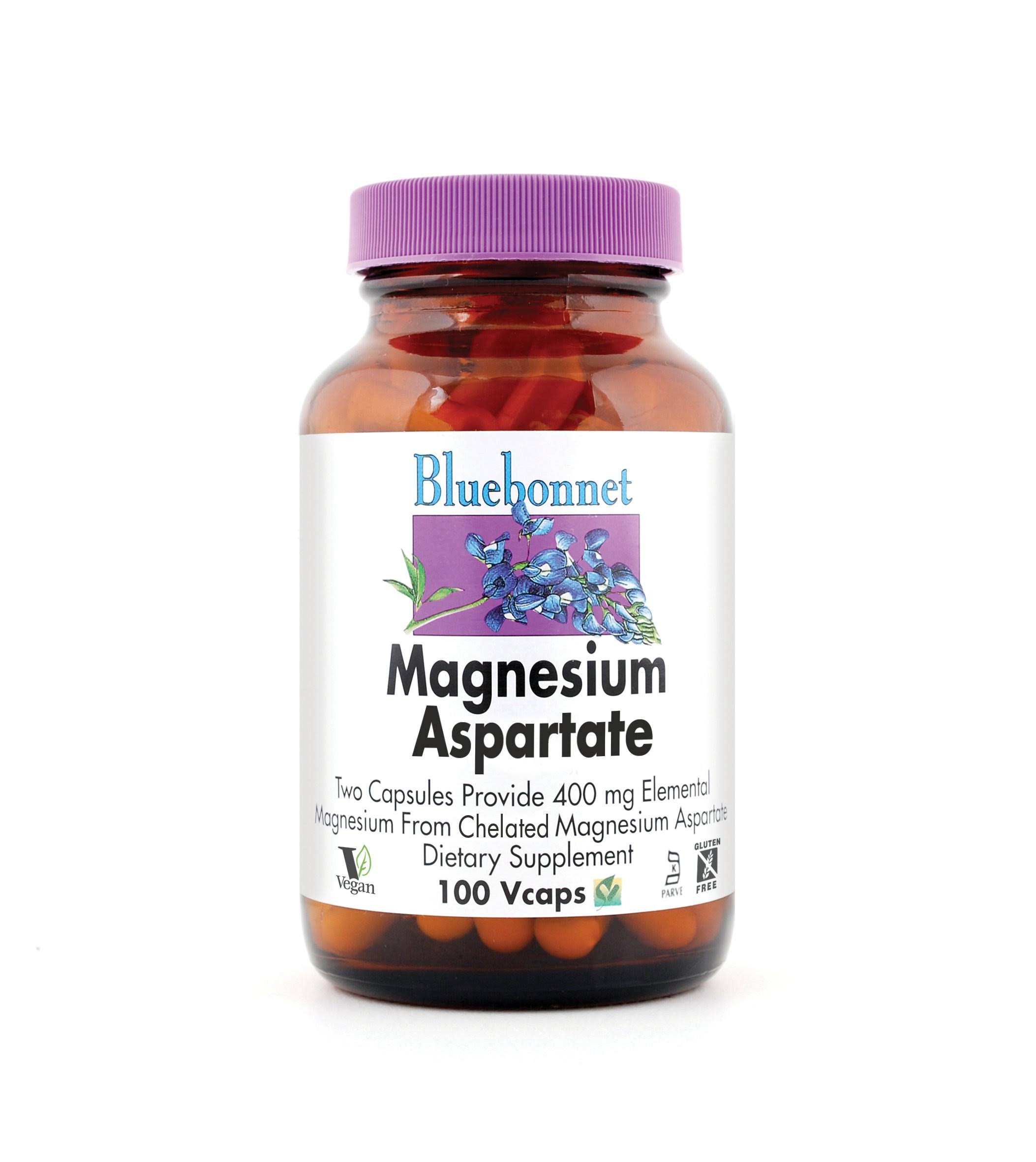 Bluebonnet Magnesium - 100 Vcaps, 400mg