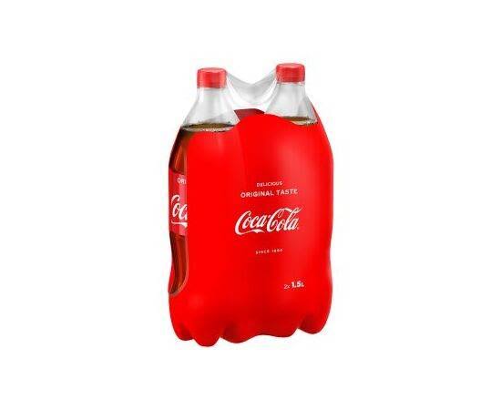 Coca Cola Classic Soda - 1.5L, 2pk