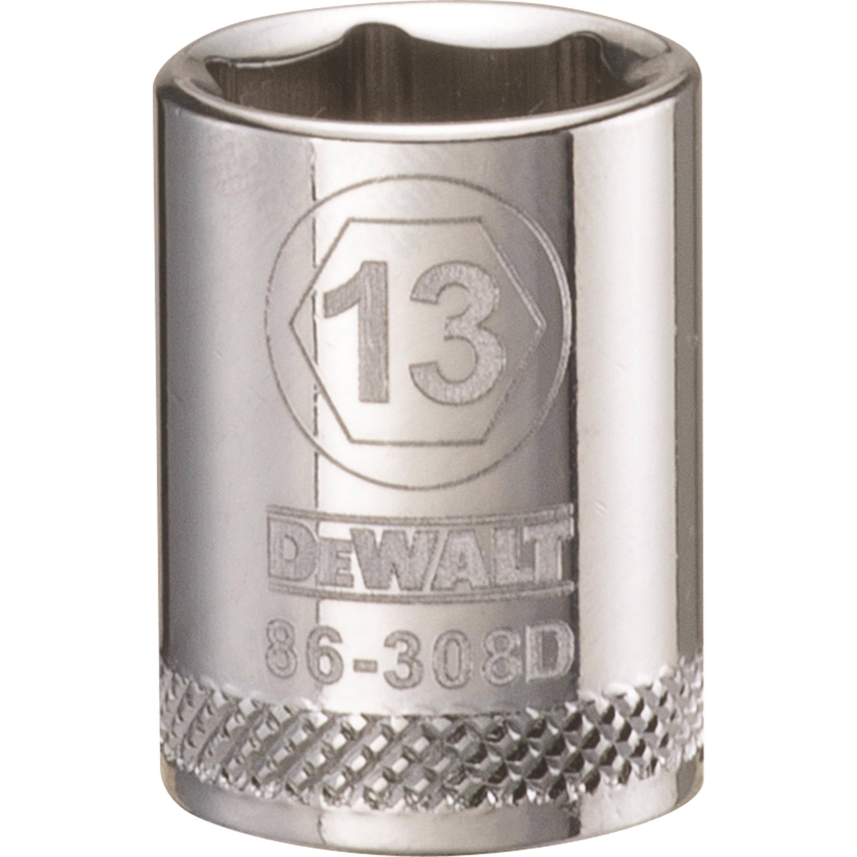 DeWalt Socket - 3/8", 13mm, 6 Point