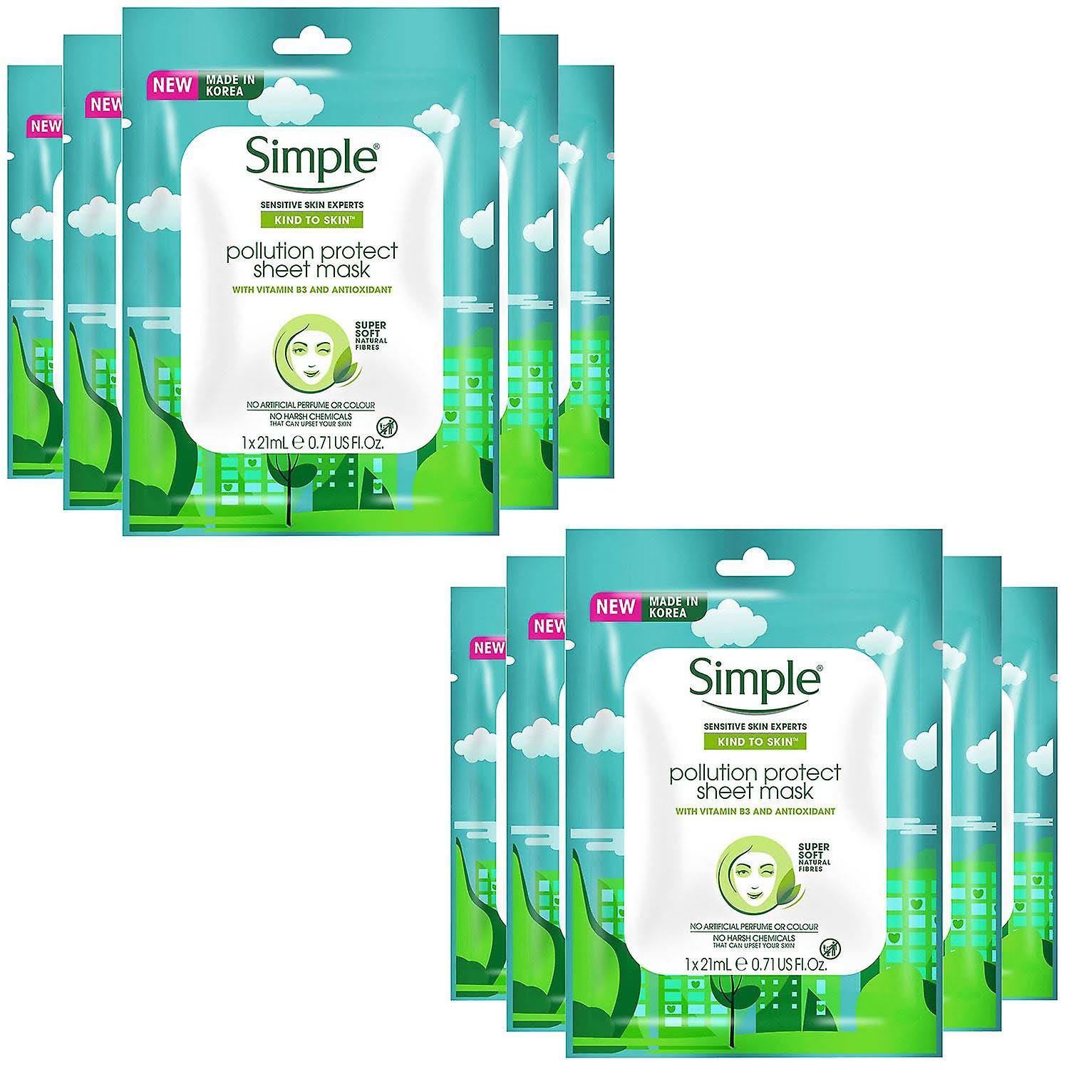 Simple Kind to Skin Pollution Protect Sheet Mask
