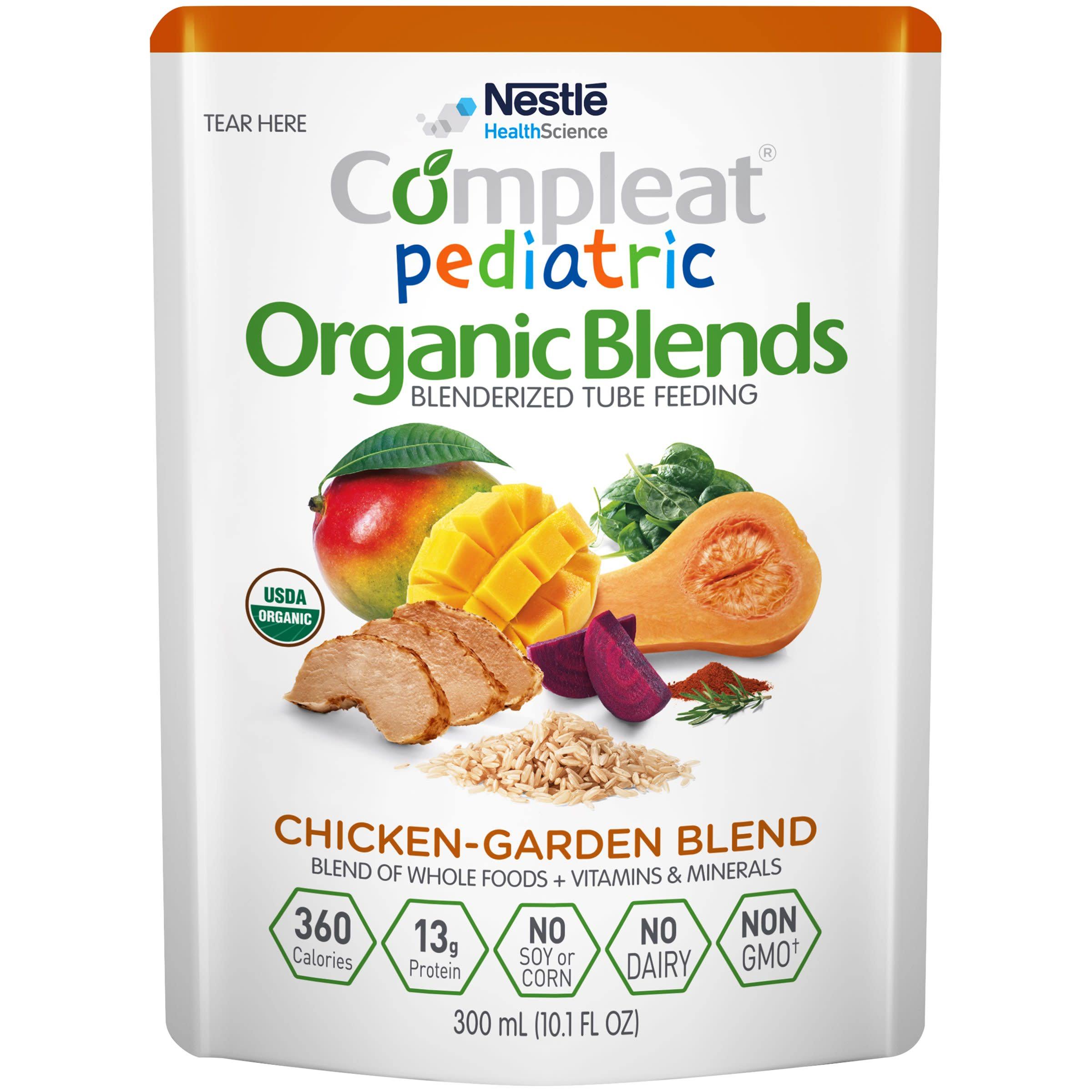 Compleat Pediatric Organic Blends, Chicken-Garden Blend - 300 ml
