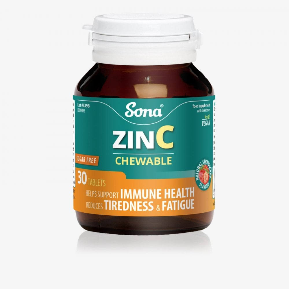 Sona Zinc 60 Chewable Tablets