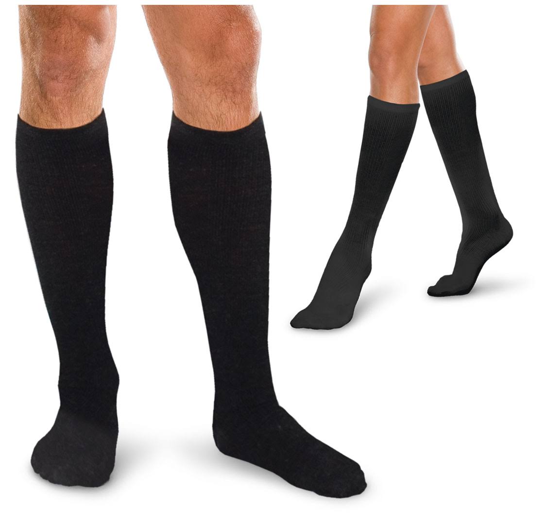 Core-Spun 30-40 mmHg Knee High Compression Socks