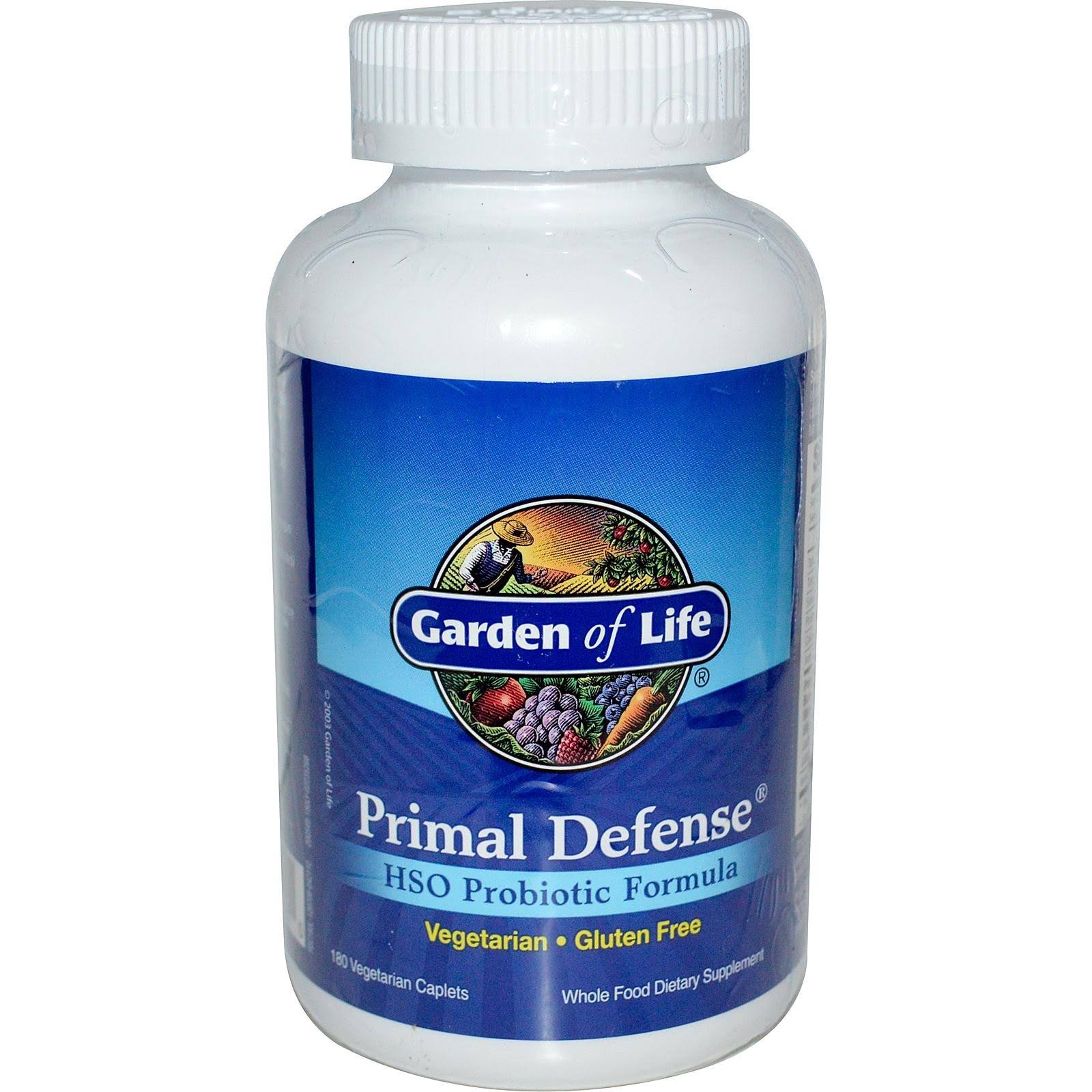 Garden Of Life Primal Defense Supplement - 180 Vegetarian Capsules
