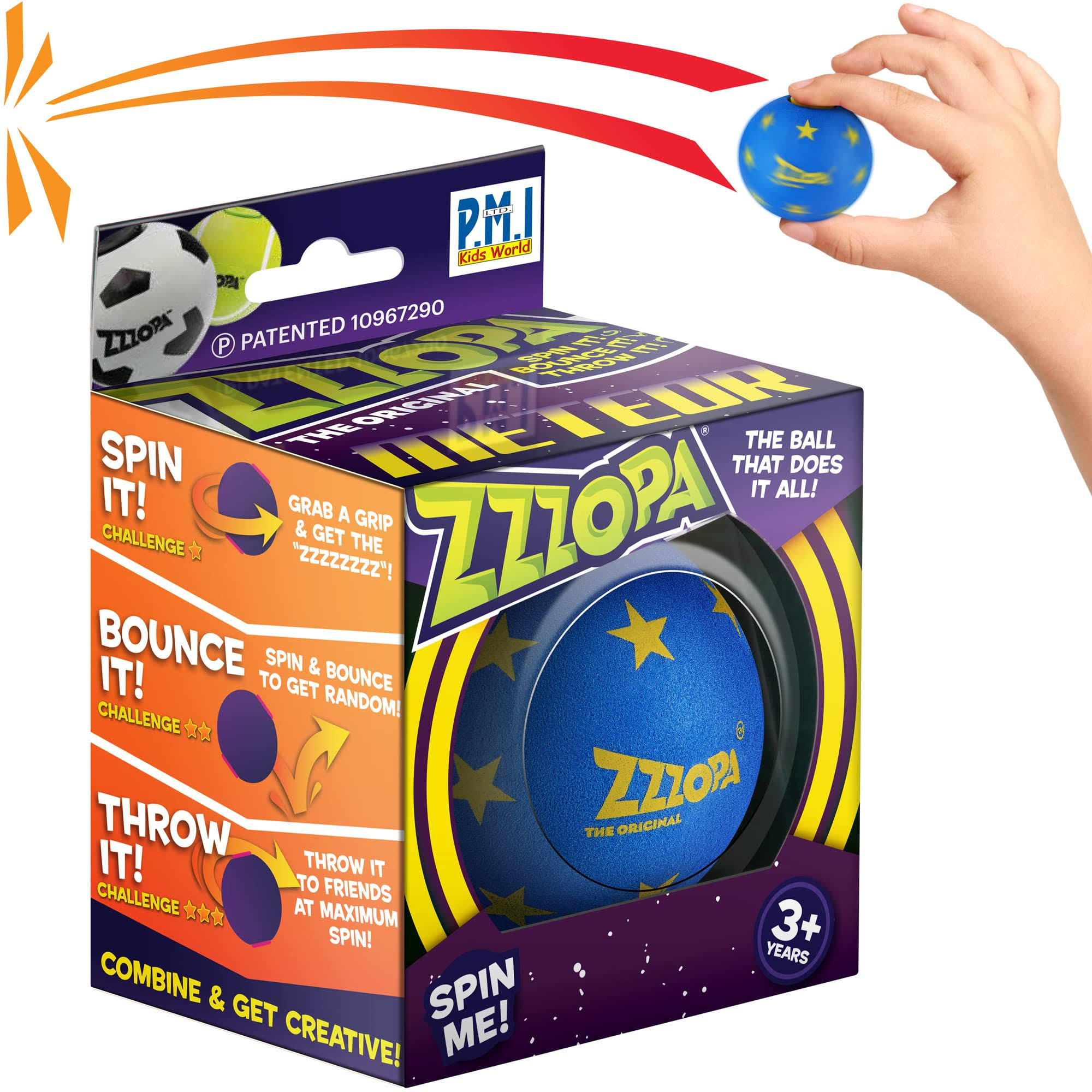 Original ZZZOPA Fidget Balls: Meteor Fidget Stress Ball From Fun Collection
