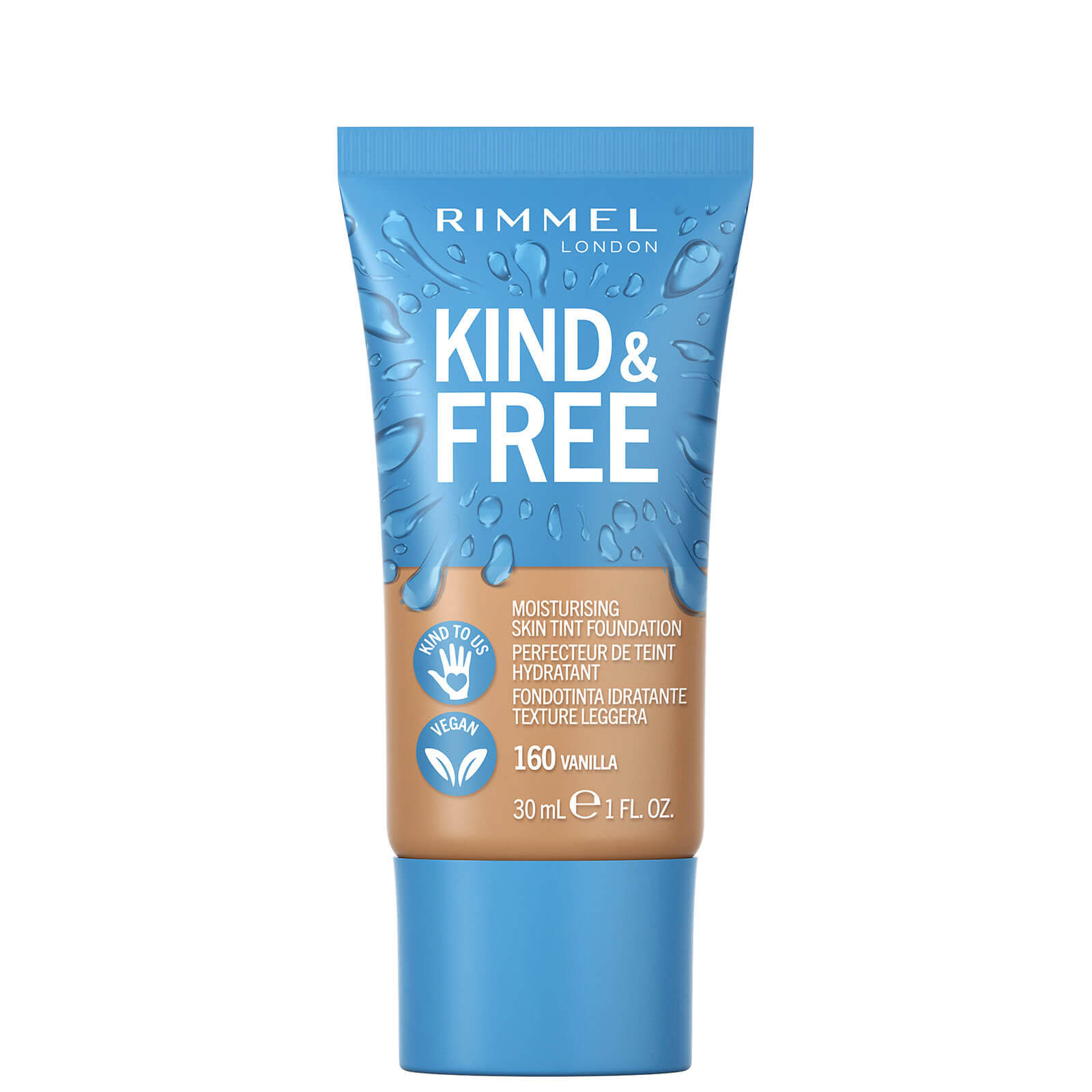 Rimmel London Kind & Free Skin Tint Foundation - Vanilla