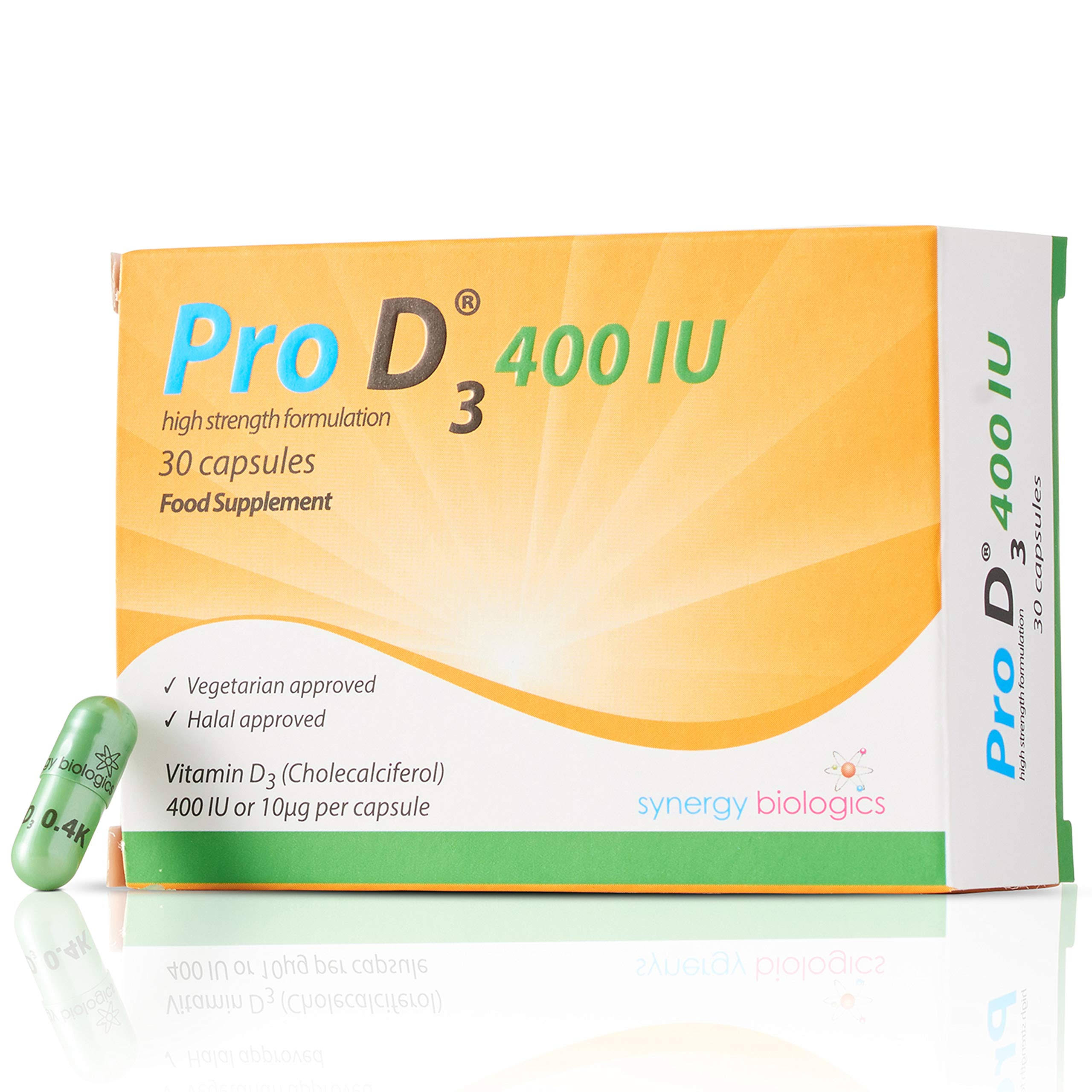 Pro D3 Vitamin D3 400iu Capsules x 30