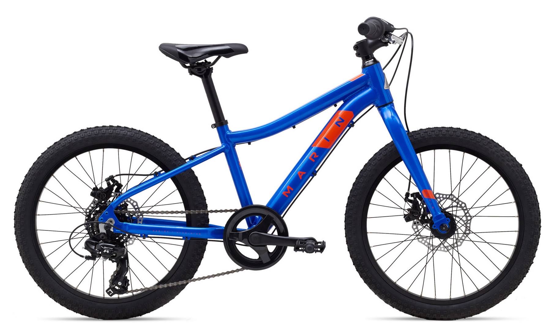 Marin Hidden Canyon 20-Inch 2021 Kids Bike-Gloss Blue/Rorange