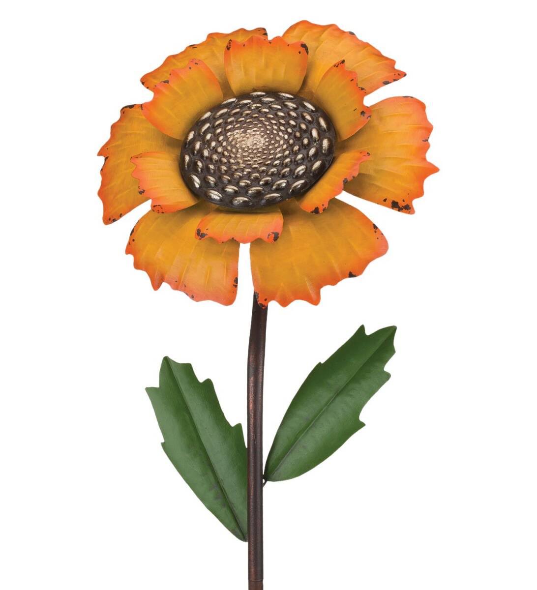 Regal Art & Gift Yellow Marigold Vintage Flower Garden Stake one size