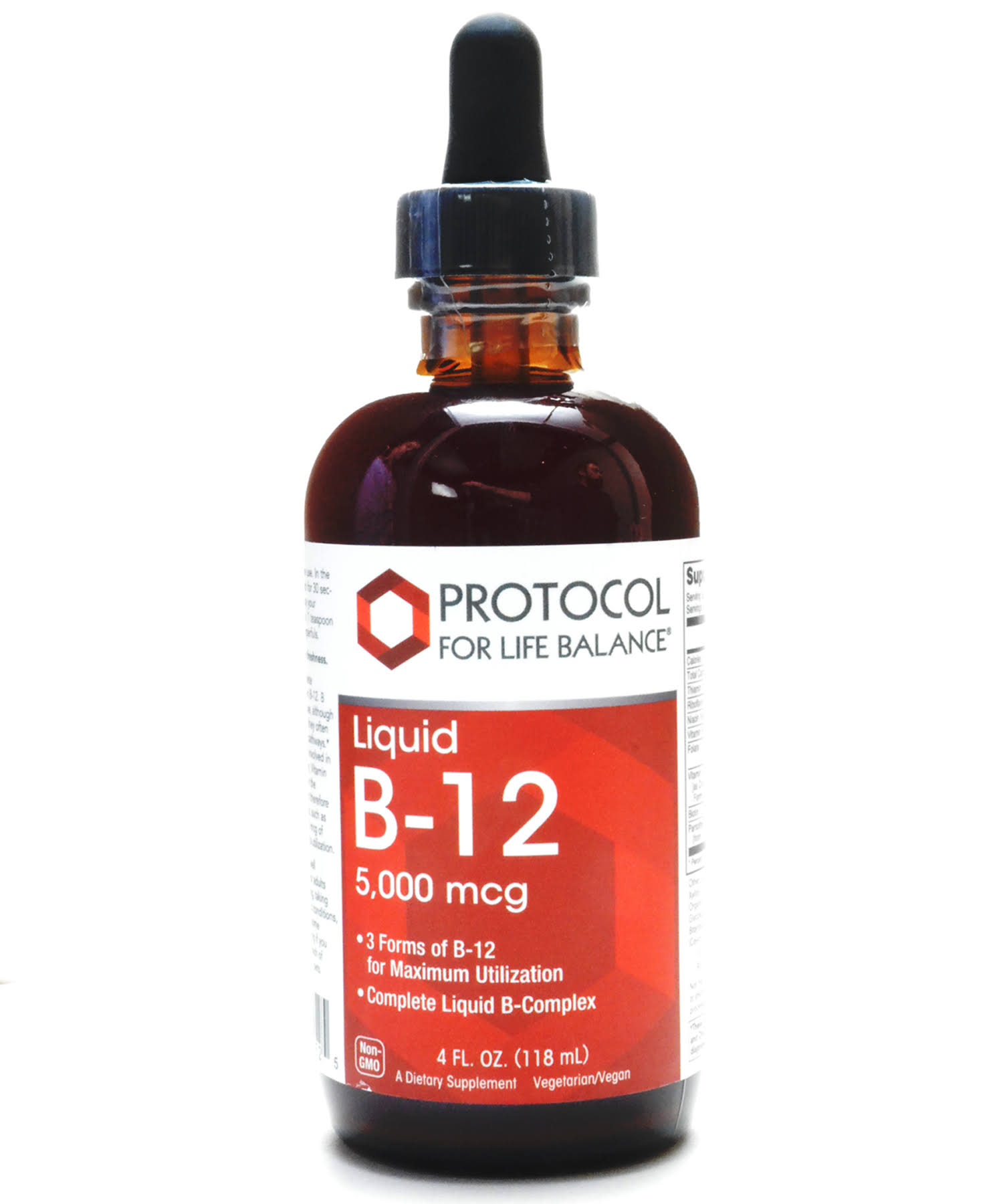 Protocol for Life Balance Liquid B 12 Dietary Supplement - 4oz