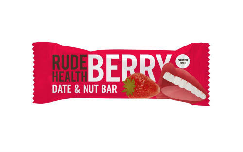 Rude Health Berry Date and Nut Bar 18Pack