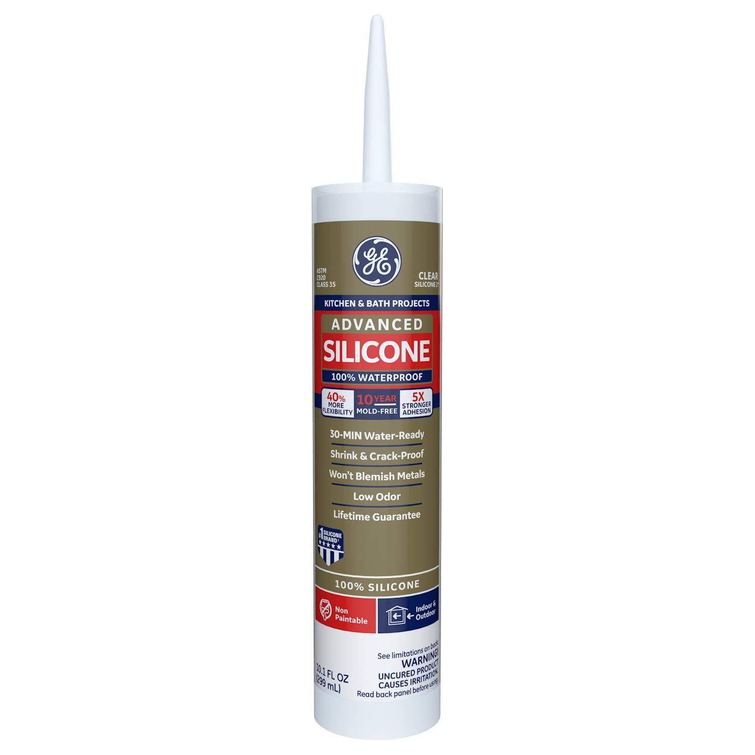 GE Silicone II Clear Kitchen Sealant