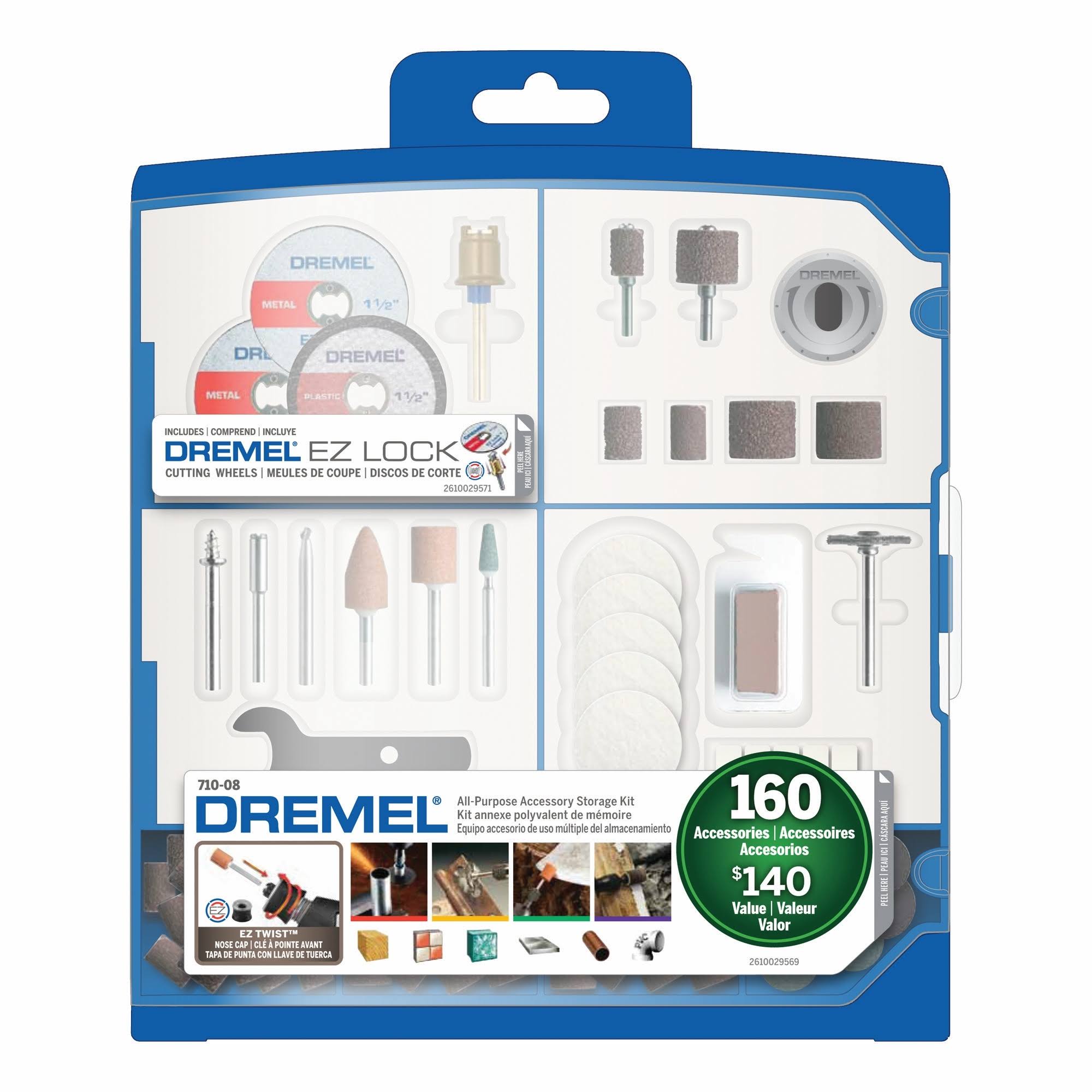 Dremel All-Purpose Rotary Tool Kit - 160pcs