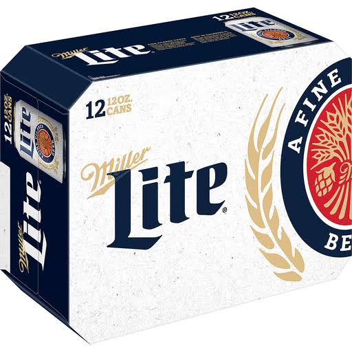 Miller Lite Beer - 12oz, 12 Pack