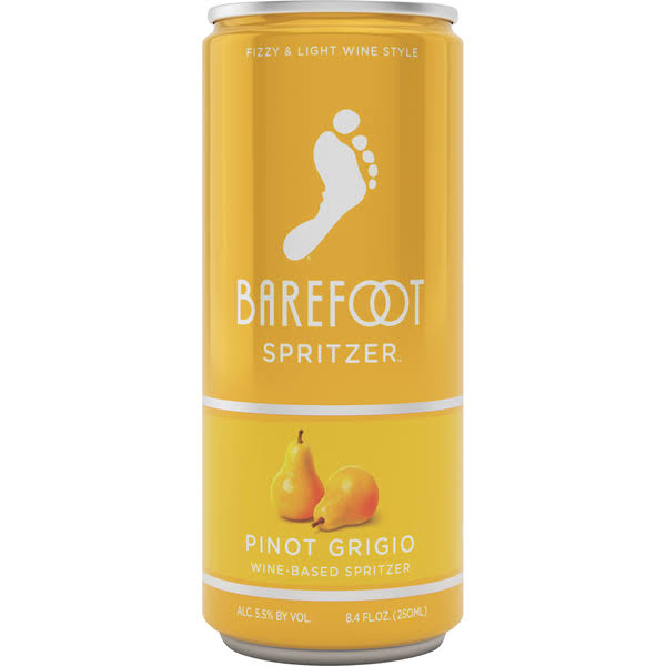 Barefoot Spritzer, Pinot Grigio - 8.4 fl oz