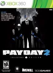 Payday 2 Collector's Edition Xbox 360 360