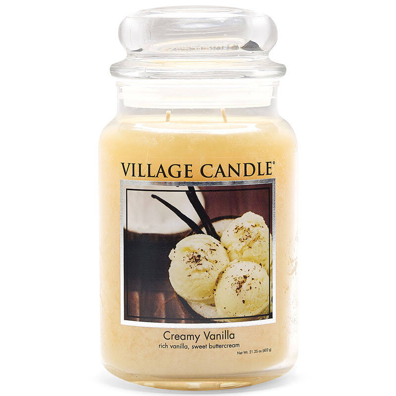 Village Candle - Creamy Vanilla, 470ml